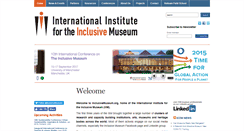 Desktop Screenshot of inclusivemuseum.org